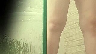 The Cute Argentinian Latina in the Shower Carefully Shaves Her Tight Pussy for a Sensual Touch