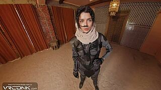Vr Conk Brunette Chani Rides Atreides Huge Cock In Dune Parody