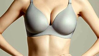 AI generated models pose in lingerie catalog