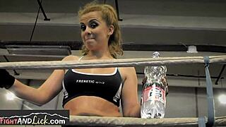 I passionately wrestle European lesbians