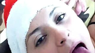 Christmas Special: Detailed Blowjob and Cumshot Scenes