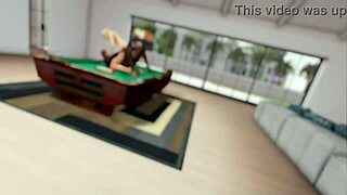 Beso craves intense trans sexual encounter in game