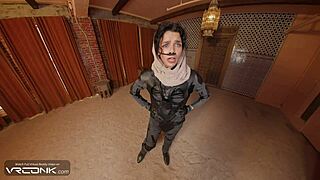 Vr Conk Brunette Chani Rides Atreides Huge Cock In Dune Parody