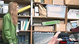 Unusual dirty strip search of a teen 18+ by a mall cop