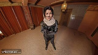 Vr Conk Brunette Chani Rides Atreides Huge Cock In Dune Parody