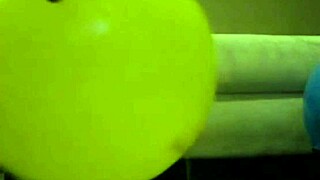 Is Sophie Masturbating With Balloons In Living Room?
