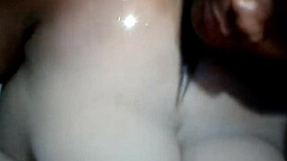 Brown Sugar Takes Dildo Deep In Shaved Pussy