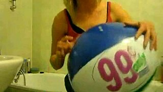 Is Sophie Masturbating With Balloons In Living Room?