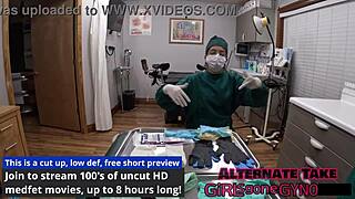 doctor aria nicole & doctor tampa trying on gloves