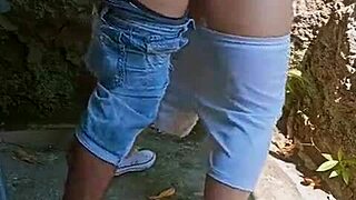 Horny Couples Fuck Behind Abandoned House