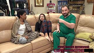 doctor aria nicole & doctor tampa trying on gloves