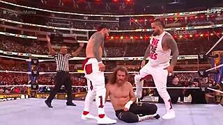 Kevin Owens E Sami Zayn Vs The Usos Wwe Undisputed Tag Team Championship Wrestlemania 39
