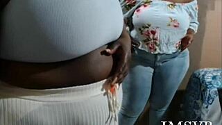 i love watchin that gigantic bbw ass clappin with her big tits bouncin