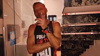 behind the scenes of the hot stepdaughter addicted to giving her ass to her big-dicked stepfather