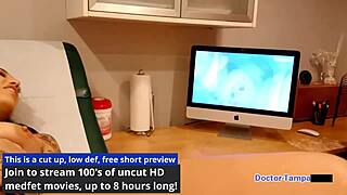 stefania, why spread your tanned legs for dr. tampa's tampa university entrance physical?