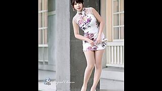 Helene Tw's Jerk Off Challenge Part 4 Features Chinese Dress And Costumes