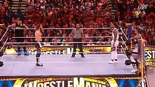 Kevin Owens E Sami Zayn Vs The Usos Wwe Undisputed Tag Team Championship Wrestlemania 39
