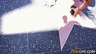 Rod Sucking Teen Gets Spunked!