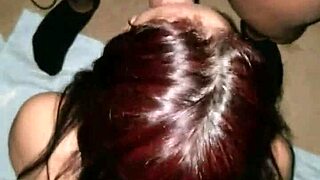 She cheats on her husband with a submissive blowjob