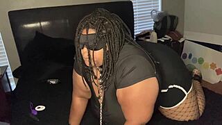 Ebony BBW Wife Craves Rough Fuck Doll Treatment