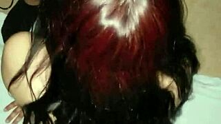 She cheats on her husband with a submissive blowjob