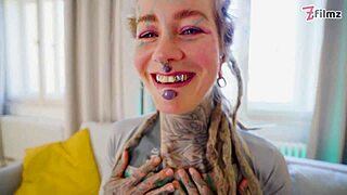 Bold Double Anal Gangbang With Tattoo Girl Anuskatzz Big Facial