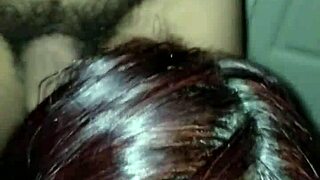 She cheats on her husband with a submissive blowjob