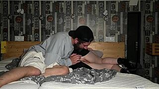 I fucked that hot busty blonde after the college party, her boyfriend was right next door