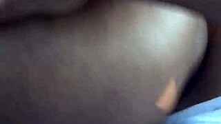 tattooed african black in car adventure