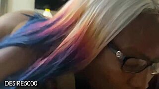 Wife Performs Deep Throat While Making Eye Contact with Her Lover