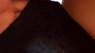 curvy mature woman slips and peels in homemade lingerie