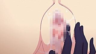 Submissive Girl's First Chapter in Cartoon Bdsm