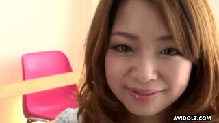 Japanese Girl Mirei Oomori Fingering And Sex Toy Playing With Hairy Pussy Uncensored