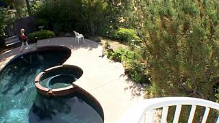 tattooed teen gets creampie in pussy