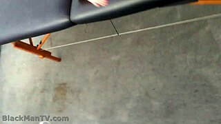 Hidden Cam Massage: Latina and Jack Blackman in Erotic Interracial Session