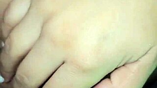 Feeling Shocked When Discovering Her Masturbating And Offering A Real Cock