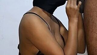 Negra Esplendida Mamando Guebo Saca La Leche Con Su Boca