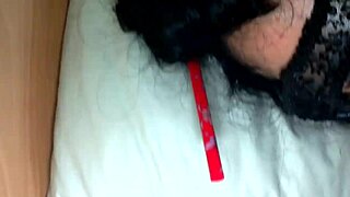 a girl finally realizes her dream of two cocks in her mouth