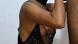 Negra Esplendida Mamando Guebo Saca La Leche Con Su Boca