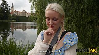 hunt4k hunter found a young 18+ and tight pussy in the park and fucked her roughly afterwards