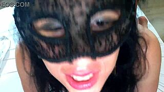 a girl finally realizes her dream of two cocks in her mouth