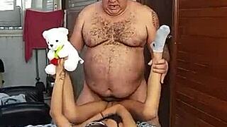 young girl says, 'i want that old man'