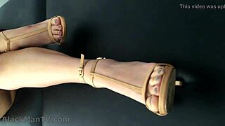 Hidden Cam Massage: Latina and Jack Blackman in Erotic Interracial Session