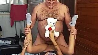 young girl says, 'i want that old man'