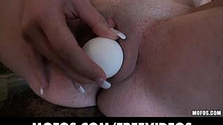 petite brunette girlfriend says, 'let's make a sex tape'