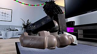 Black Thot Stretched by BBC