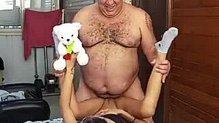 young girl says, 'i want that old man'