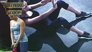 Jacqueline Fernandez Hot Exercise Video