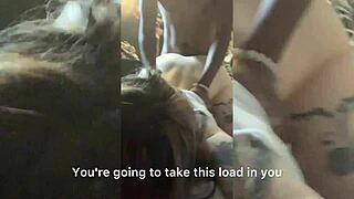 the white girl gets dominated by her black master, moaning black lives matter loudly