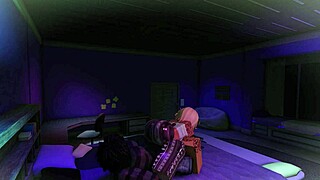 slut comes over for fucking while bf away